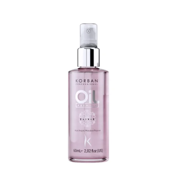 KORBAN Oil Premium Elixir Nenuplaunamas Serumas Plaukams