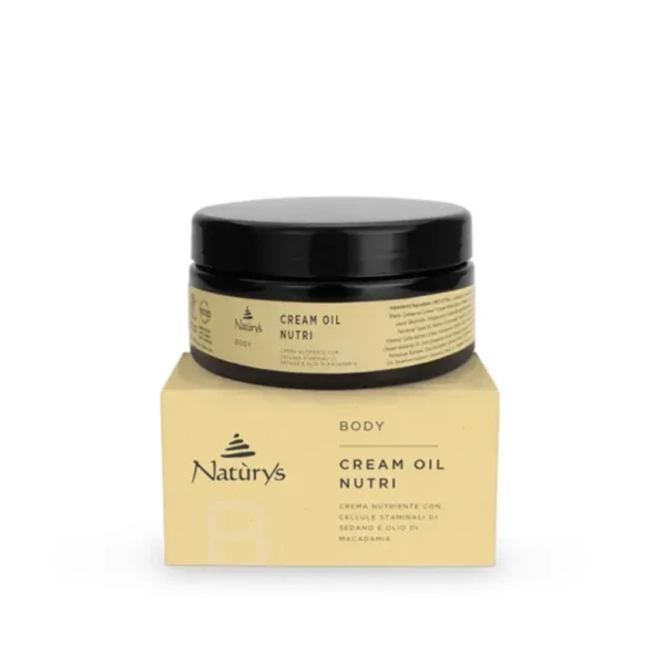 NATURYS Nutri Cream Oil Maitinamasis Kūno Kremas 250 ml - Image 3