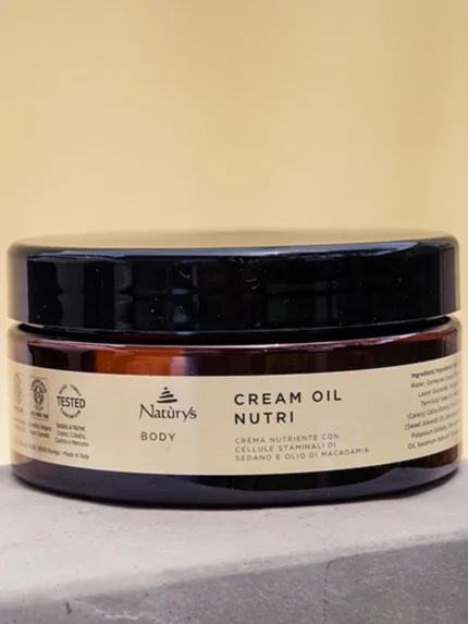 Naturys Nutri Cream Oil Maitinamasis Kūno Kremas