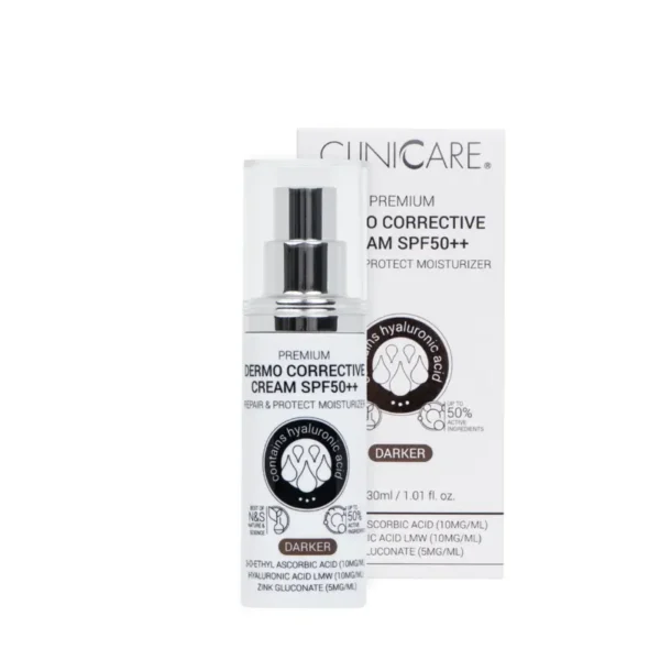 CLINICCARE SPF 50++ Premium Corrective Cream Darker 35 ml - Image 4