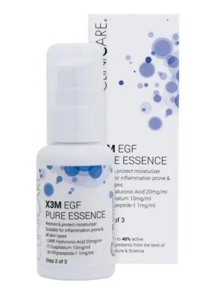 CLINICCARE X3M PURE ESSENCE DRĖKINANTI ESENCIJA LUCONE