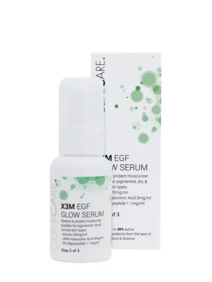 CLINICARE X3M EGF Glow Serum Raminamasis Serumas