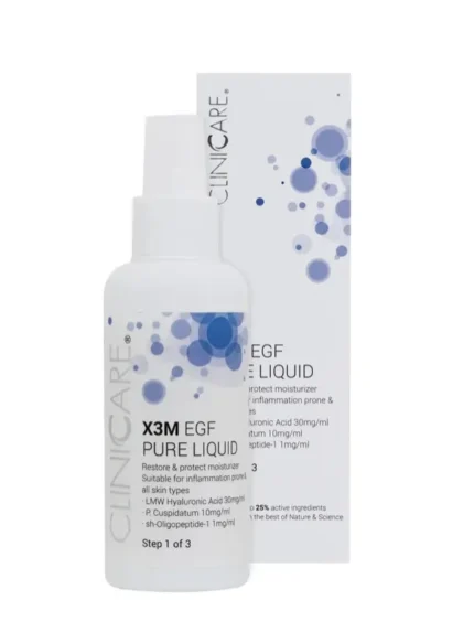 CLINICARE X3M EGF Pure Liquid Drėkinamasis Tonikas