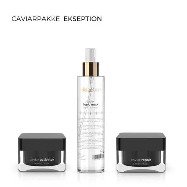 EKSEPTION Caviar Liquid Mask Kaukė su Ikrais ir Retinoliu 250 ml - Image 3