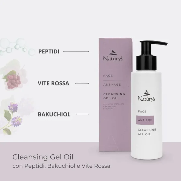NATURYS Cleansing Gel Oil Prausiamasis gelinis aliejus