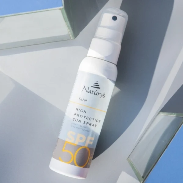 NATURYS Sun Cream SPF 50 Purškiamas Kremas 100 ml - Image 3
