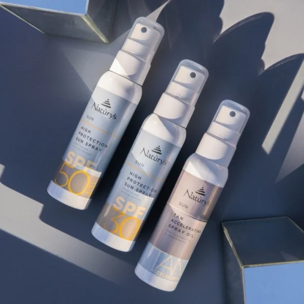 NATURYS Tan Accelerator Spray Įdegį skatinantis aliejus