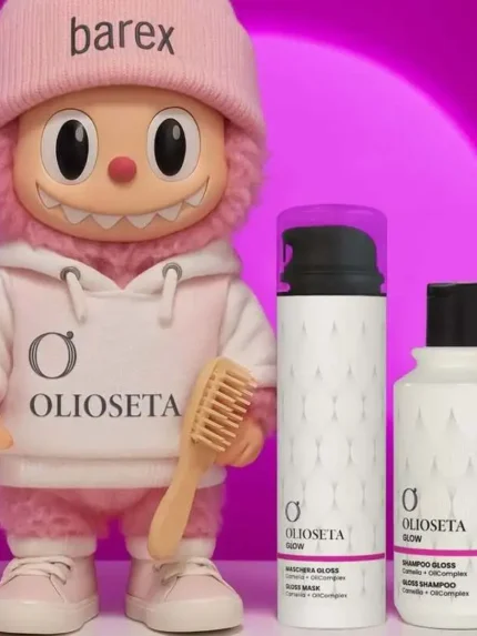 BAREX Blizgesio Suteikiantis Plaukų Šampūnas OLIOSETA Glow