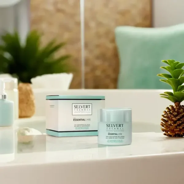 SELVERT THERMAL Lengvas Dieninis Kremas Riebiai Odai