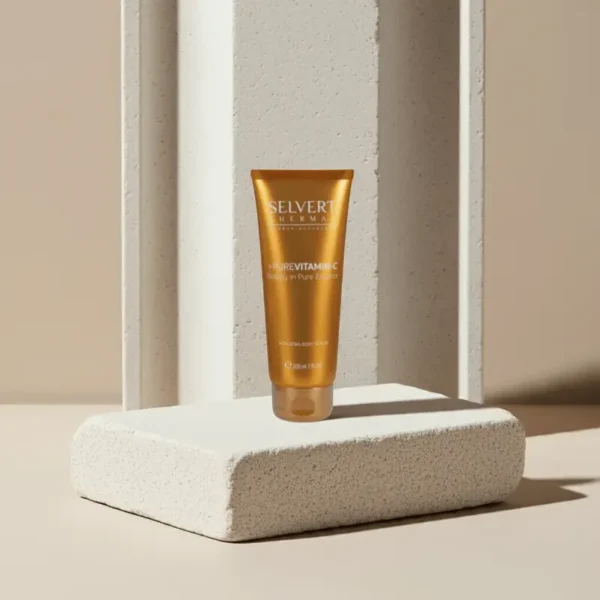 SELVERT THERMAL Pure Kūno Šveitiklis su Vitaminu C 200 ml - Image 3