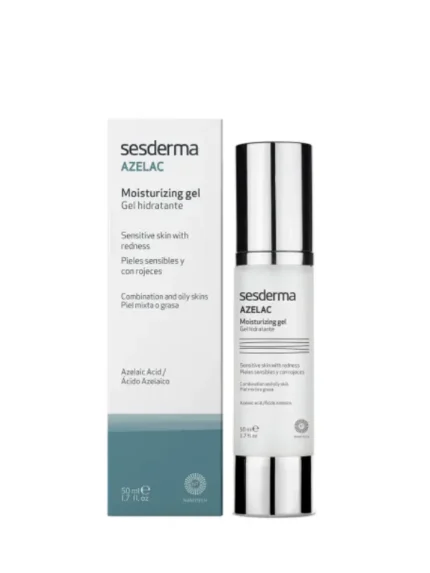 SESDERMA Azelac Gel Raudonį Mažinantis Veido Gelis