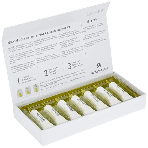 ENDOCARE Concentrate Atkuriamasis Koncentratas 7 x 1 ml - Image 2