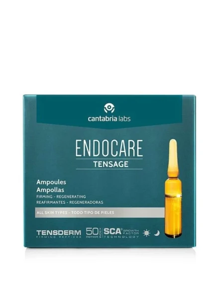 ENDOCARE Tensage Ampollas Stangrinančios Ampulės