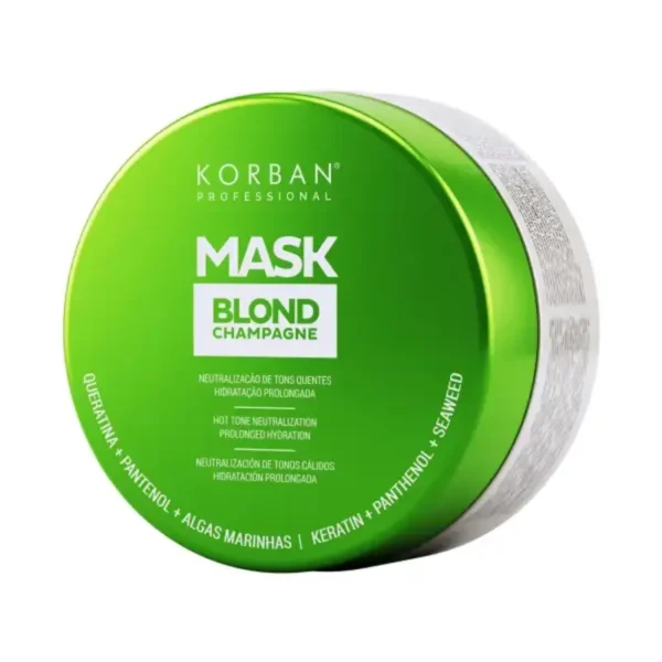 korban-mask-blond-champagne-sviesiu-plauku-kauke-lucone-beauty-shop-60 KORBAN Mask Blond Champagne Kaukė Šviesiems Plaukams - Image 5