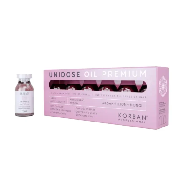 KORBAN Unidose Oil Premium Greito Plaukų Atstatymo Priemonė