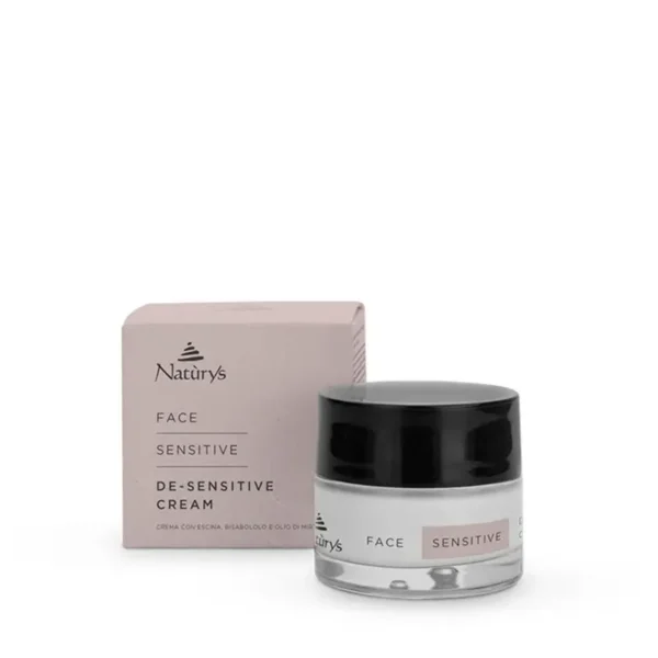 NATURYS De-Sensitive Cream Raminamasis Kremas