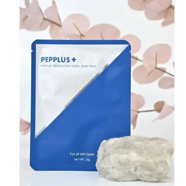 PEPPLUS Lakštinė Kaukė Pepsolution Facial Mask