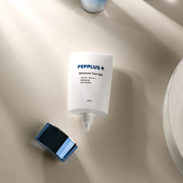 PEPPLUS Moisture Sun Gel Apsauginis Gelis su SPF50 50 ml - Image 2