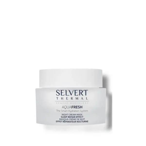 SELVERT THERMAL Cream Mask Kreminė Kaukė Nakčiai