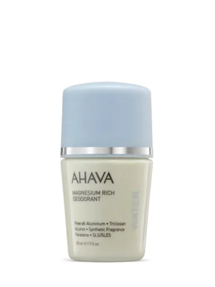 AHAVA Mineral Deodorant Roll-On Dezodorantas Moterims