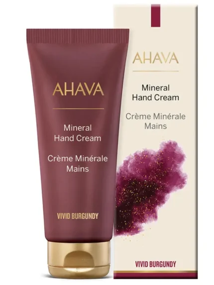 AHAVA Mineral Vivid Burgundy Rankų Kremas