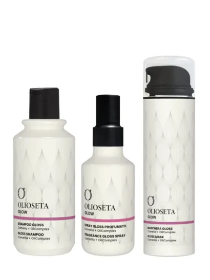 BAREX Italiana Olioseta Glow Žvilgesio Suteikiantis Rinkinys