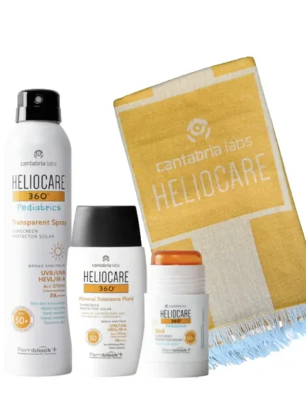 HELIOCARE 360 SPF 50+ Rinkinys + Rankšluostis