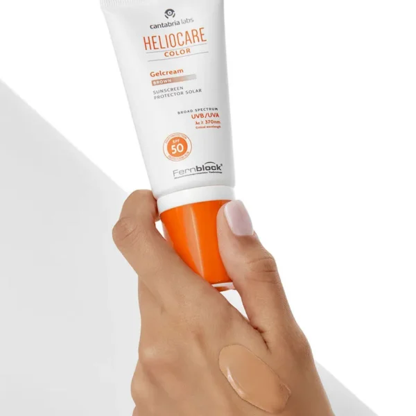 HELIOCARE Color Gelcream Brown SPF50+ Gelinis Kremas