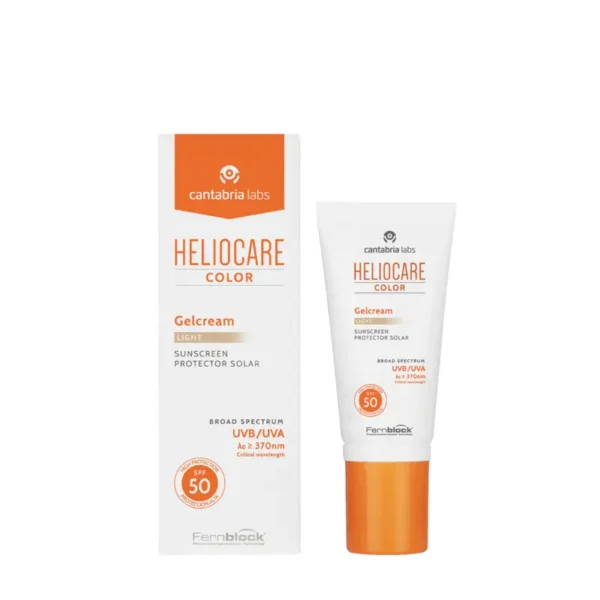 HELIOCARE Color Gelcream Light SPF50+ Gelinis Kremas