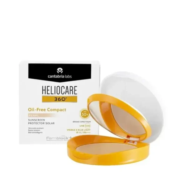 heliocare-color-oil-free-apsaugine-pudra-pearl-lucone-beauty-shop HELIOCARE 360 Oil-Free Pearl Kompaktinė Pudra SPF50