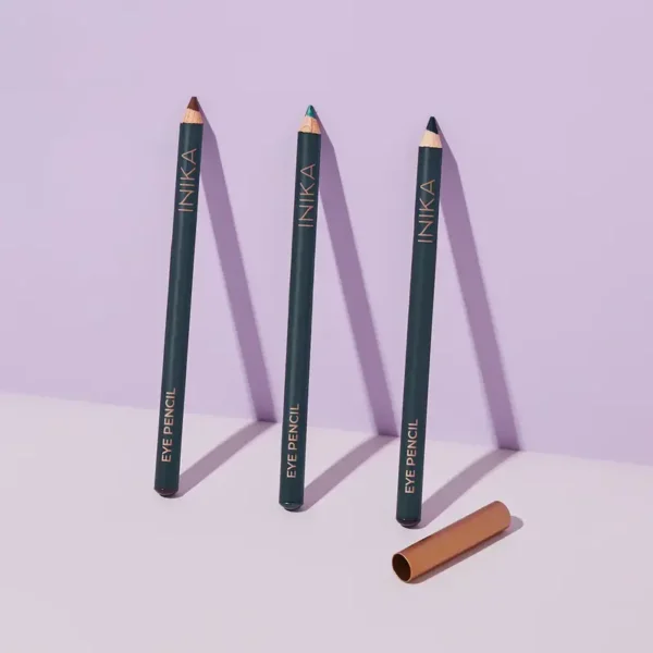 INIKA Organic Eye Pencil BLACK Juodas Akių Pieštukas