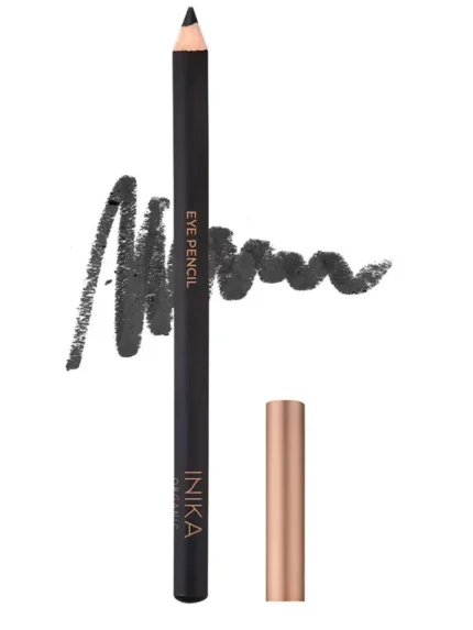 INIKA Organic Eye Pencil BLACK Juodas Akių Pieštukas