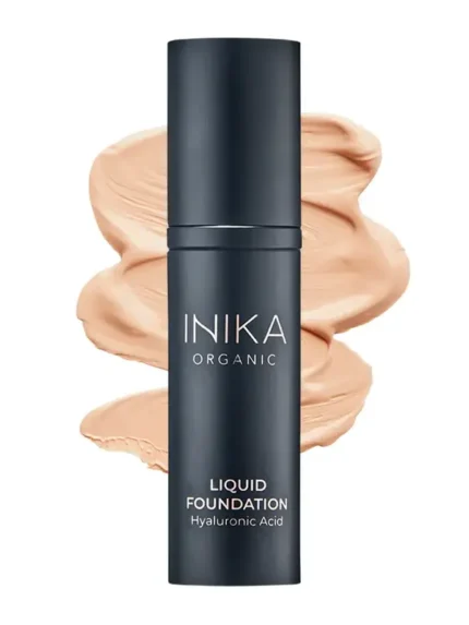INIKA Organic Liquid Foundation BEIGE Makiažo Bazė