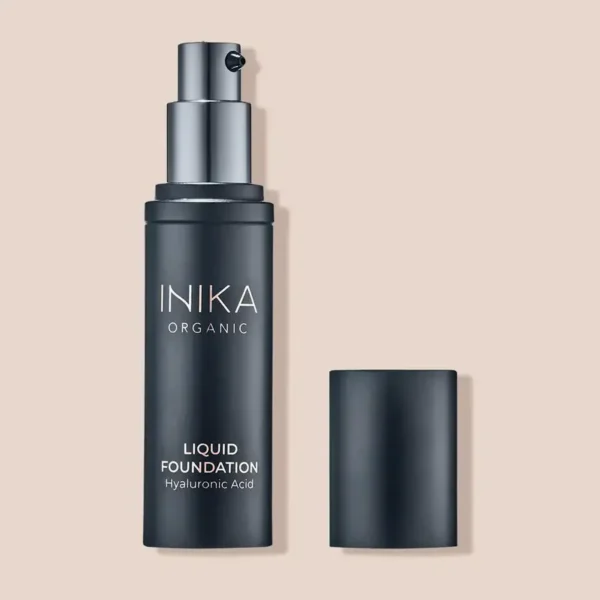 INIKA Organic Liquid Foundation NUDE Makiažo Bazė 30 ml - Image 2