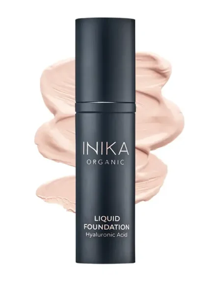 INIKA Organic Liquid Foundation PORCELAIN Makiažo Bazė