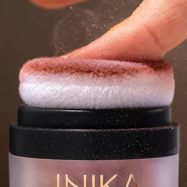 INIKA Organic Mineral Blush Puff Pot Mineraliniai Skaistalai 3 g - Image 3