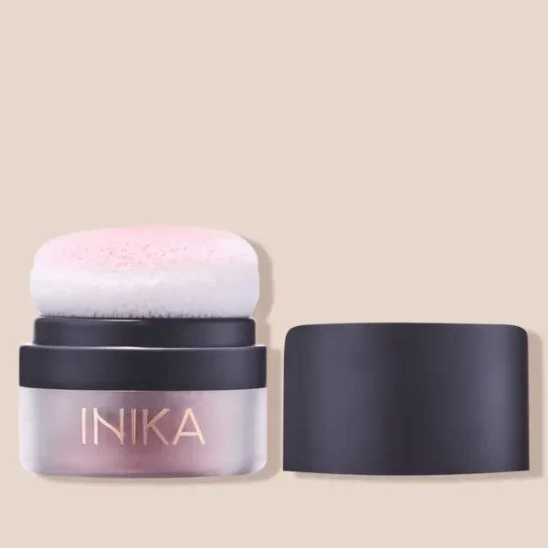 INIKA Organic Mineral Blush Puff Pot Mineraliniai Skaistalai