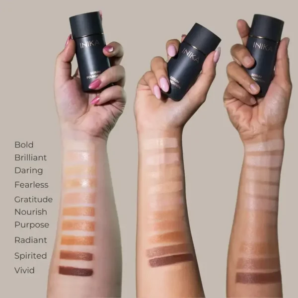 INIKA Organic Serum Foundation Makiažo Bazė