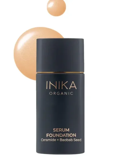 INIKA Organic Serum Foundation Makiažo Bazė BRILLIANT