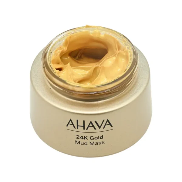 AHAVA 24K Mineral Mud Mask Aukso Purvo Kaukė 50 ml - Image 4
