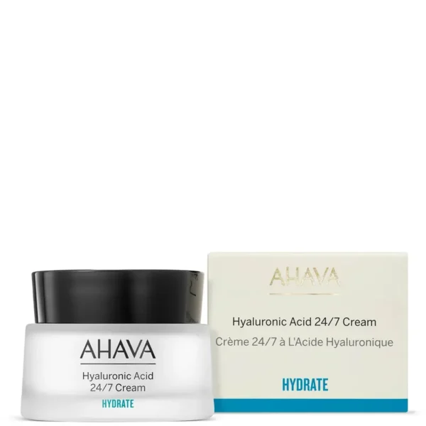AHAVA Hydrate 24/7 Veido Kremas su Hialurono Rūgštimi