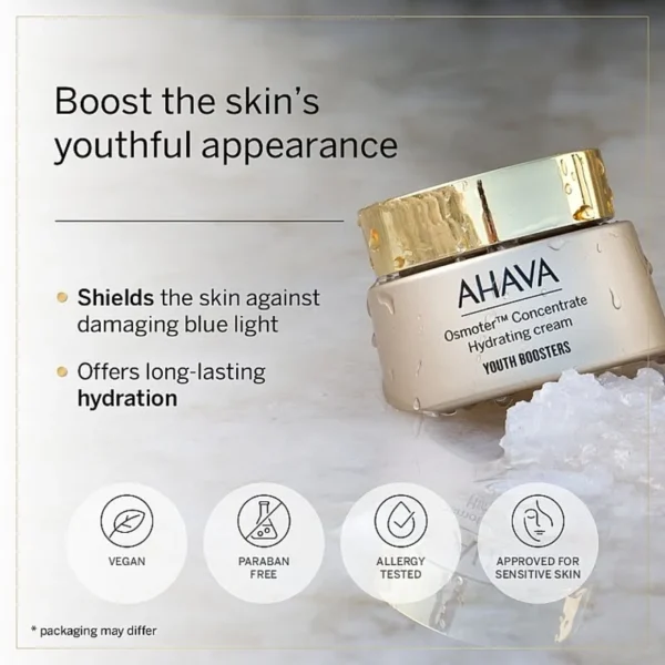 AHAVA Osmoter Concentrate Hydrating Drėkinantis Kremas