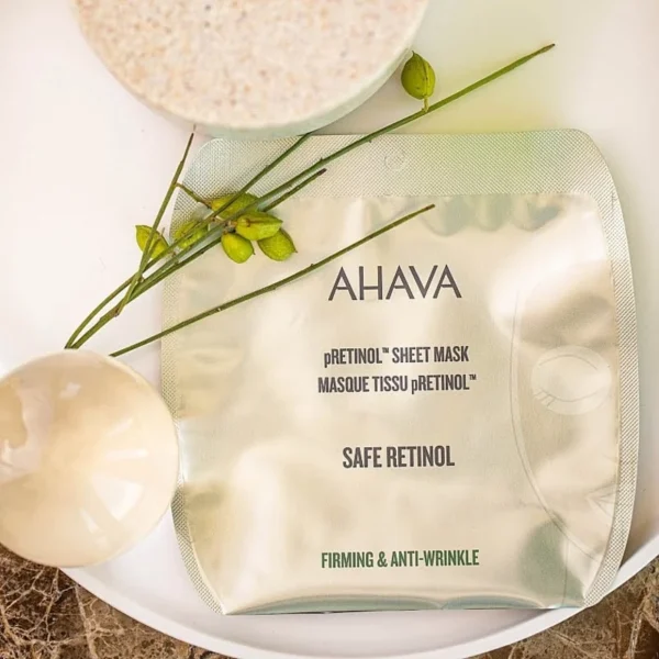 AHAVA pRetinol ™ Sheet Mask Lakštinė Veido Kaukė 17 g - Image 4