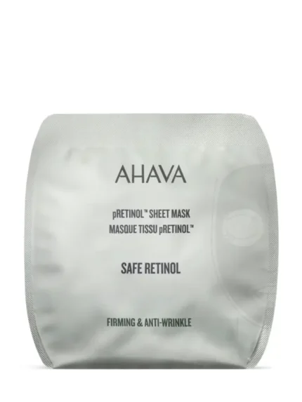 AHAVA pRetinol ™ Sheet Mask Lakštinė Veido Kaukė
