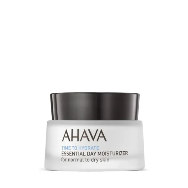 ahava-time-to-hidrate-essential-day-moisturizer-kremas-sausai-normaliai-odai-lucone-beauty-shop AHAVA Time To Hydrate Kremas Normaliai ir Sausai Odai