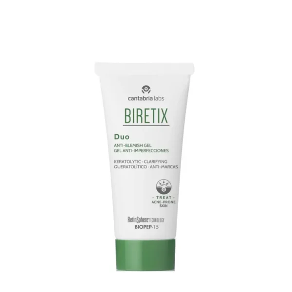 Luconè Beauty Shop BIRETIX Duo Anti-Blemish Gel Gelis Aknės Prevencijai