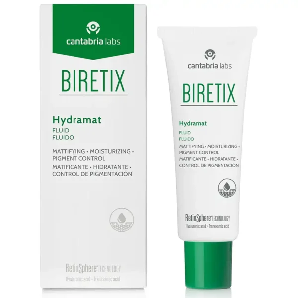 BIRETIX Hydramat Day SPF 30 Fluid Drėkinamasis Fluidas 50 ml - Image 4