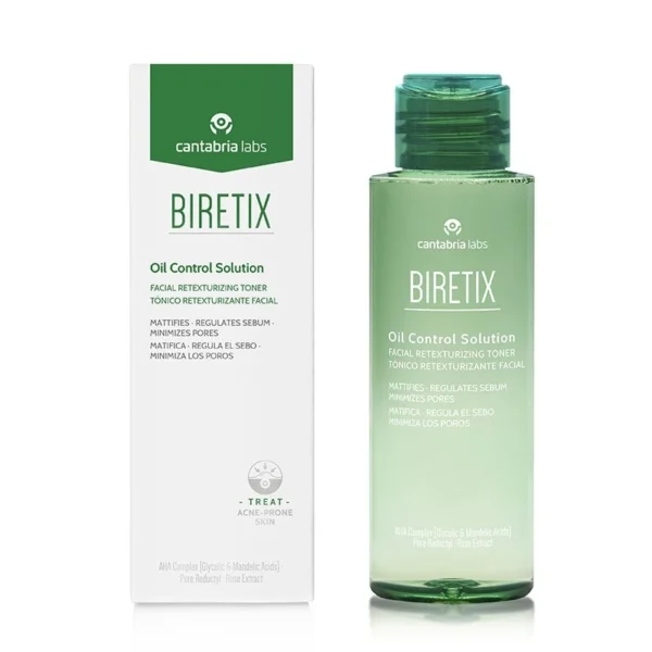BIRETIX Oil control Tonic Sebumą Reguliuojantis Tonikas