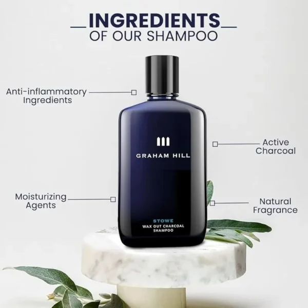 GRAHAM HILL STOWE Wax Out Charcoal Shampoo