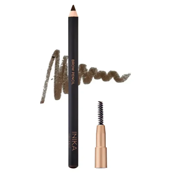 INIKA Organic Brow Pencil Antakių Pieštukas DARK BRUNETTE